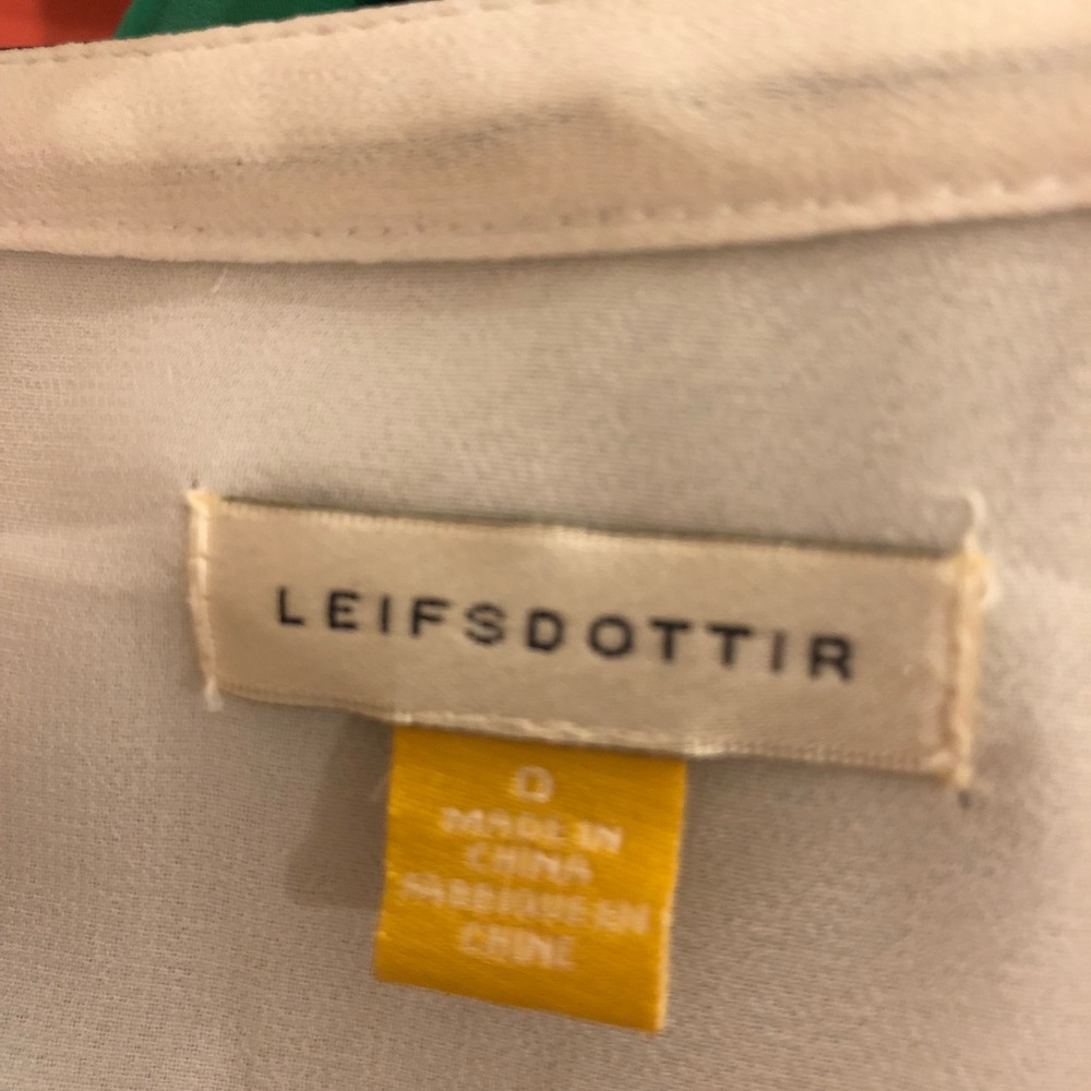 Anthropologie Leifsdottir flower maxi dress size 0 - Picture 6 of 7
